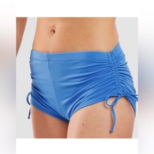 Title Nine Royal Blue Adjustable Boyshort Swim Bottoms